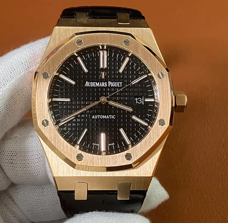 【APS人気】15400OR.OO.D002CR.01 オーデマピゲコピーメンズ腕時計ロイヤルオーク 41mm ブラック[1427]