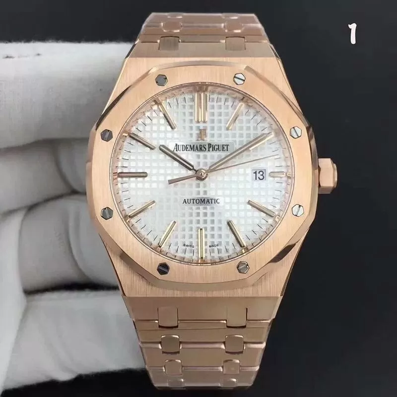新款オーデマピゲ3色ロイヤルオークコピーオートマティック 15450OROO1256OR01[7772]