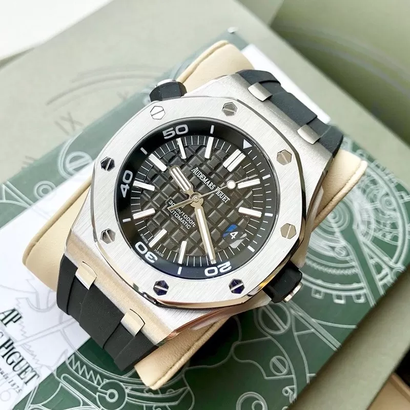 弊店オーデマピゲロイヤルオークオフショア ダイバー自動巻き 15703STOOA02CA01[7869]