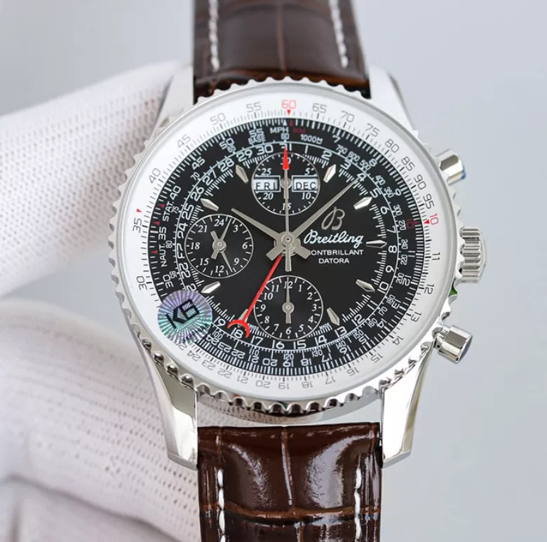 限定ブランドコピー時計 BREITLING ナビタイマー ステンレススチールA213B58KBA ブラック[696]