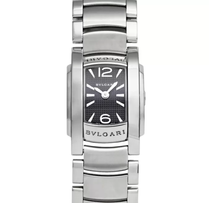 【100％お届け】BVLGARI アショーマ D ブラック文字盤 レディース腕時計コピーAA26BSS[2263]