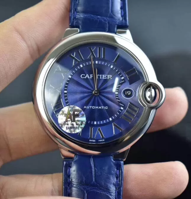 大人気カルティエメンズスーパーコピーブランド時計バロンブルー自動巻き WSBB0025[9857]