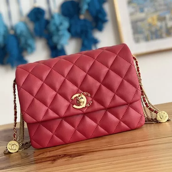 当店人気シャネルショルダーバッグコピー魅力ラムレザー she97219[9319]