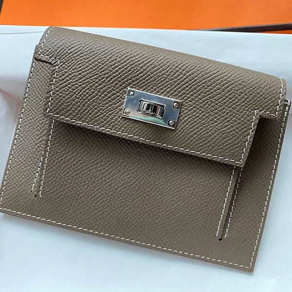 エルメス トコンパクト最新商品財布ケリーポケッコピー he19132[6078]