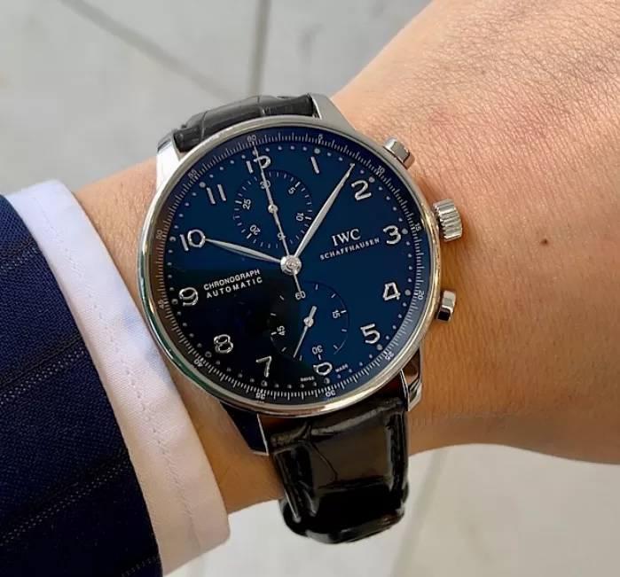 IWCブランドコピー時計専門店ポルトギーゼクロノグラフ自動巻き IW371609[953]