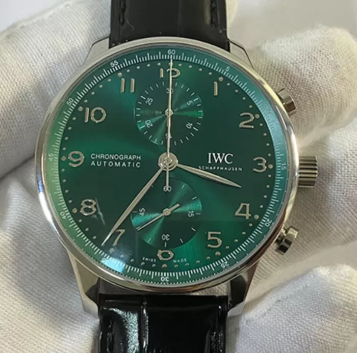 IWC時計 ポルトギーゼクロノグラフレーシンググリーンがコピーN級品入荷IW371615[816]