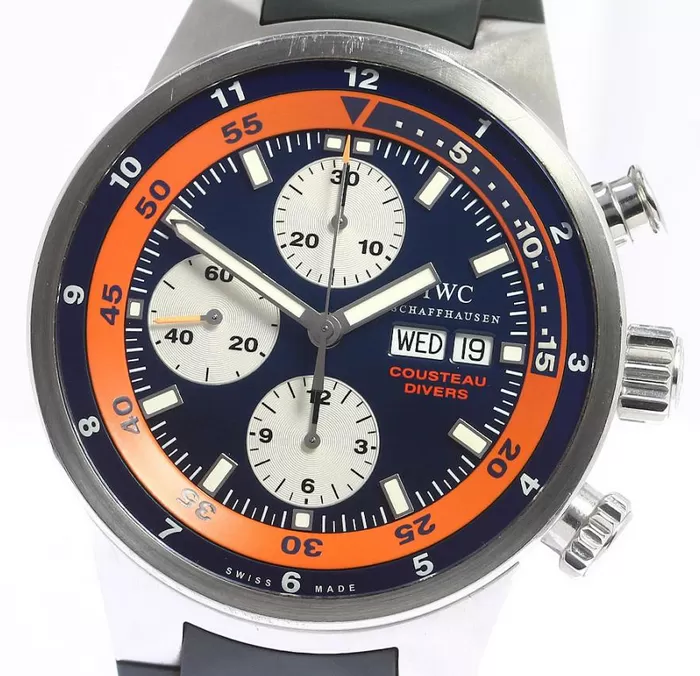 IWCメンズ腕時計コピー実物店アクアタイマー クロノグラフ IW378101[1456]