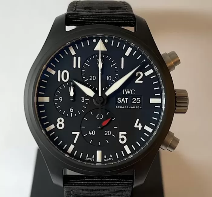 IWC実用性パイロットコピー時計クロノグラフトップガン IW389101[853]