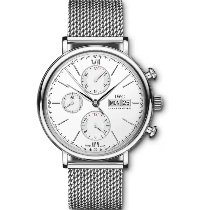 IWC ポートフィノ自動巻き シルバー 文字盤ステンレス メンズ 腕時計 IW391009[575]