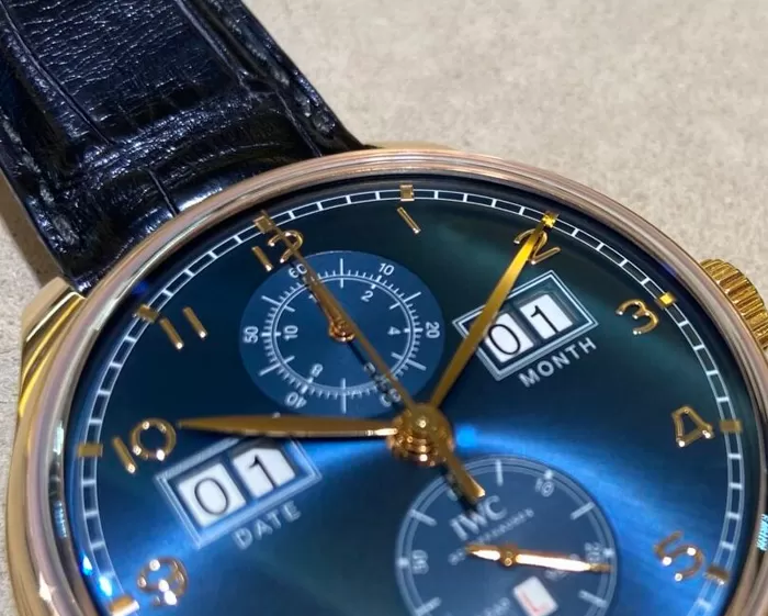 IWC腕時計本物の写真ポルトギーゼパーペチュアルカレンダー デジタル IW397204[1299]