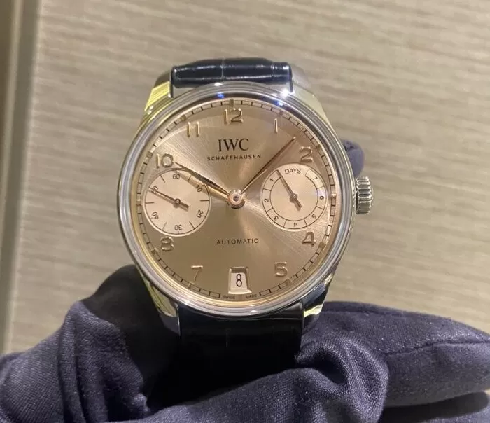 IWC 新作ポルトギーゼオートマティック新色コピー時計デューンダイヤルIW501705[1086]