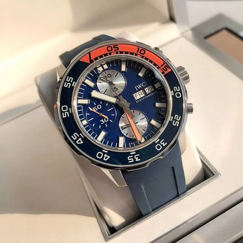 IWC アクアタイマー時計コピー偽物クロノグラフ ガラパゴス アイランド iwi62121[8434]