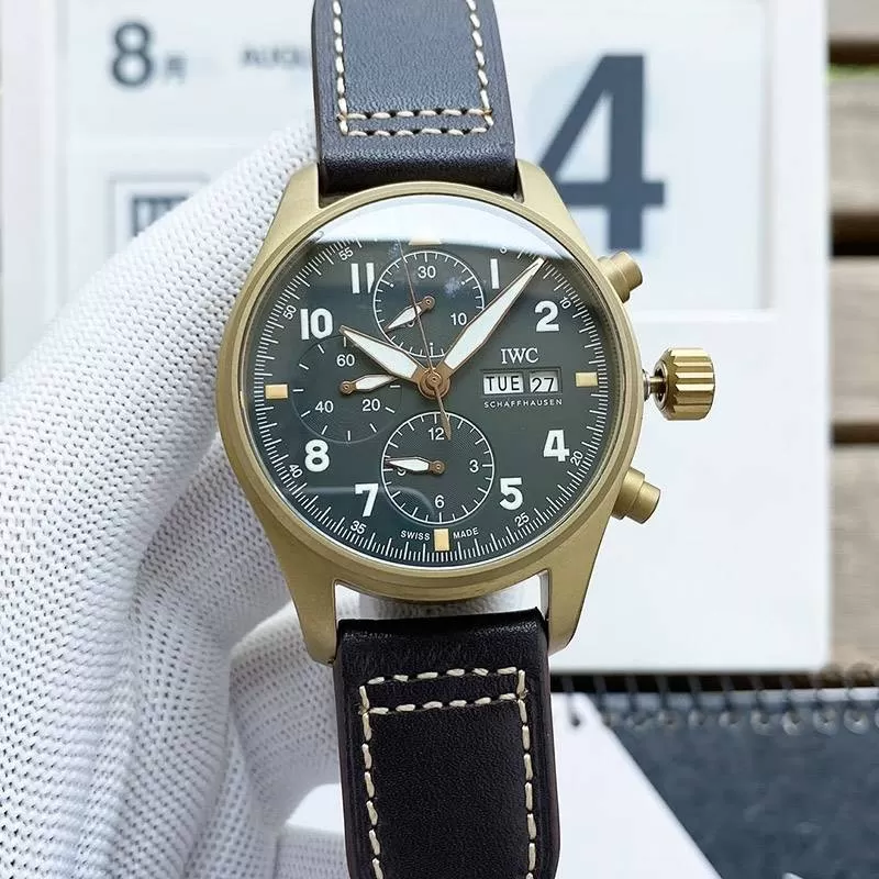 IWC パイロット時計コピー2色クロノ オートマティック スピットファイア iwp50420[8277]