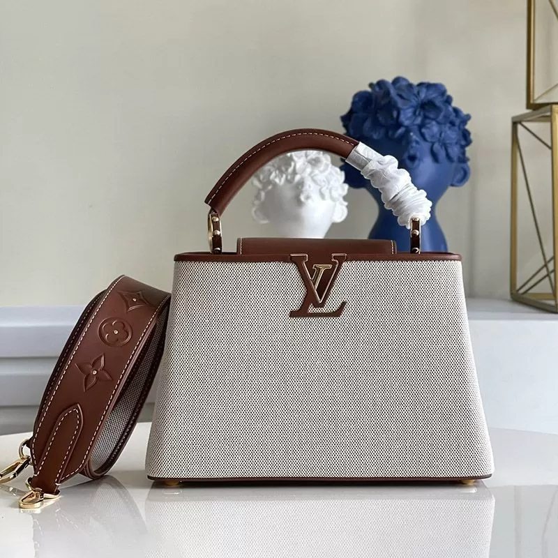 人気ブランドルイヴィトンハンドバッグコピーカプシーヌキャンバス  M57361[8685]