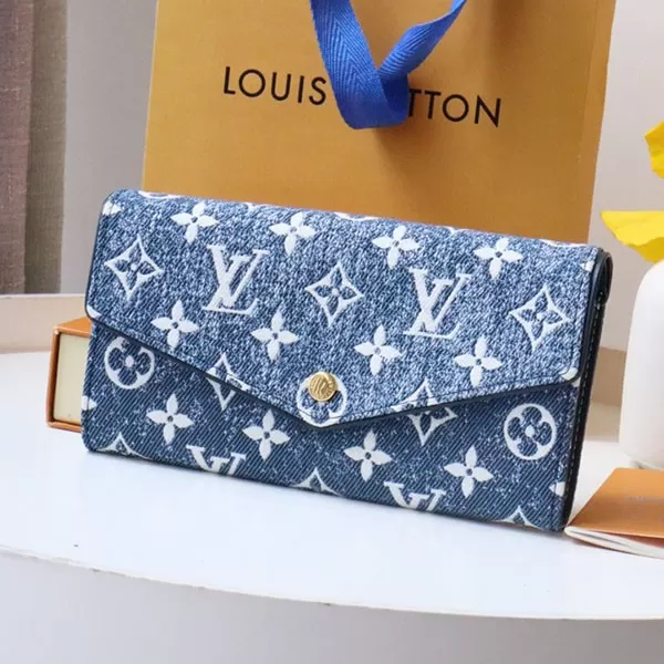 大人気ルイヴィトン ポルトフォイユサラエンヴェロップ型の新色財布 M81183[5766]