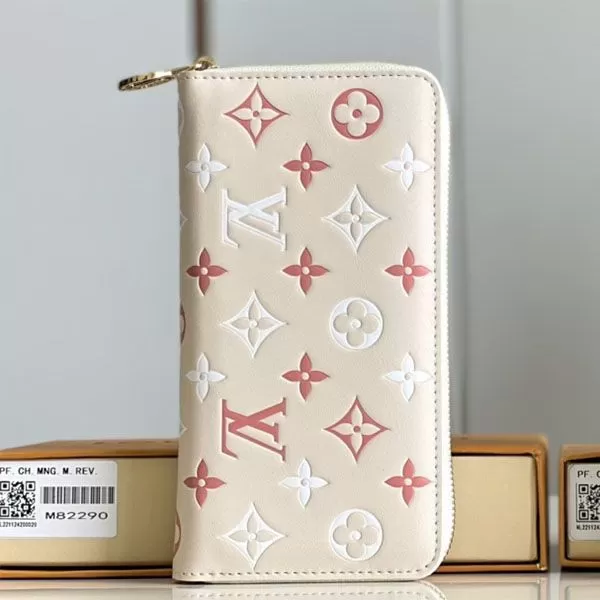 目を惹く☆ ルイヴィトン コピー 長財布 M82290 ジッピーウォレット  モノグラム[3393]