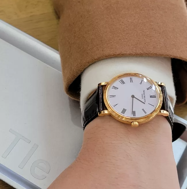 ブランドパテックフィリップコピーN級品 5120J カラトラバ35mmイエローゴールド[3069]