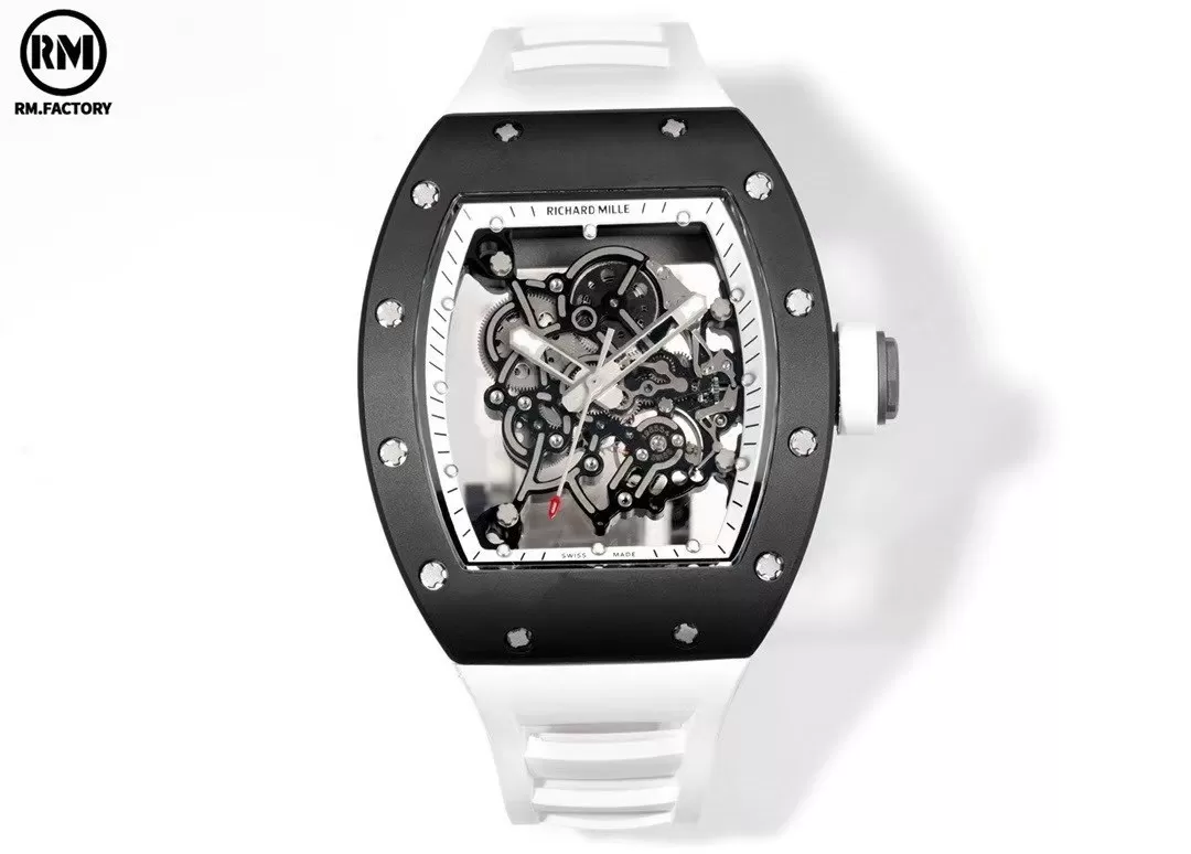 RICHARD MILLE リチャードミルRM 55 ブラックセラミックス オートマティック コピー時計[3725]