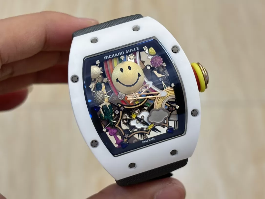 2025最新 RICHARD MILLE リチャードミルRM 88 オートマティック トゥールビヨン スマイリーコピー腕時計[3440]