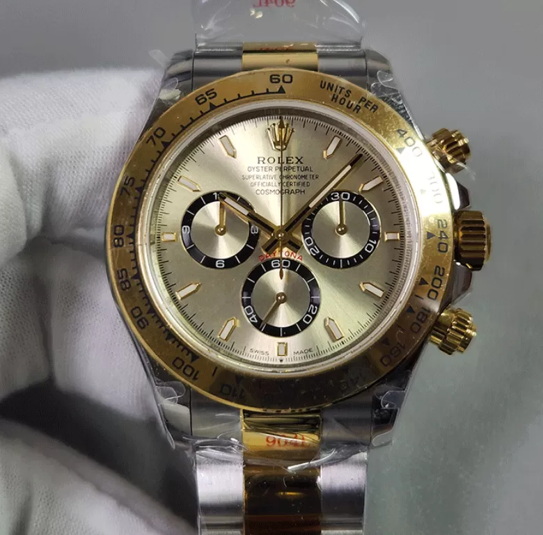視認性に優れる ロレックスブランドコピー126503 コスモグラフ デイトナ 40mm シャンパン 4131クロノグラフ[801]