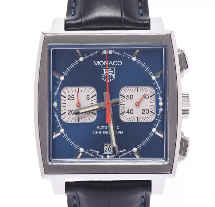 タグホイヤーモナコ時計新作入荷 38mm スティーブマックイーン CW2113.FC6183自動巻き[2219]